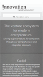 Mobile Screenshot of innovationcapital.com