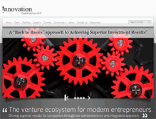 Tablet Screenshot of innovationcapital.com